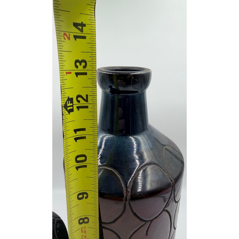 2 Ceramic Vase, 13 & 9 Inch Modern Home Decoration Porcelain Vase Home Decor - Picture 2 of 4